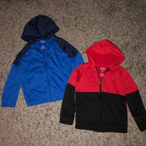 Jumping Beans Active Zip Ups, Size 8
